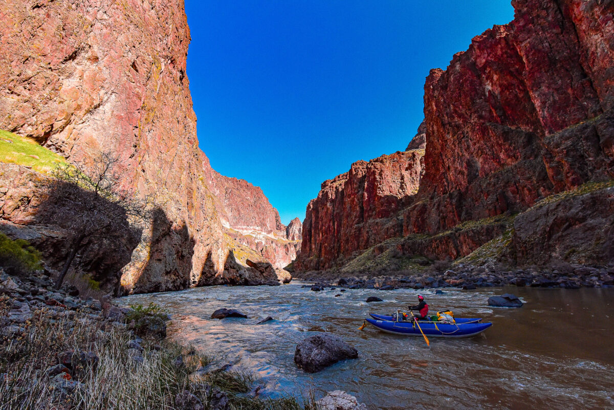 Rafting Owyhee River